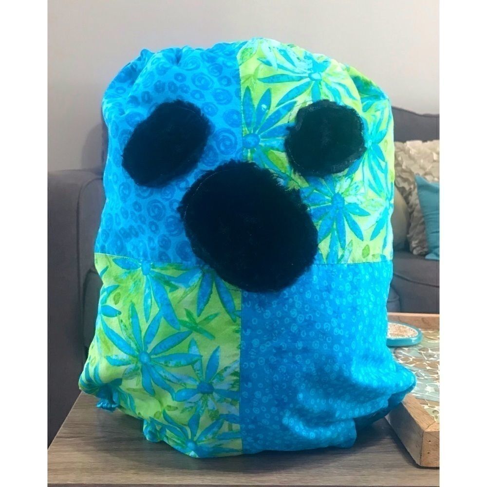 Colorful And Tropical “Drawstring” Sling Bag